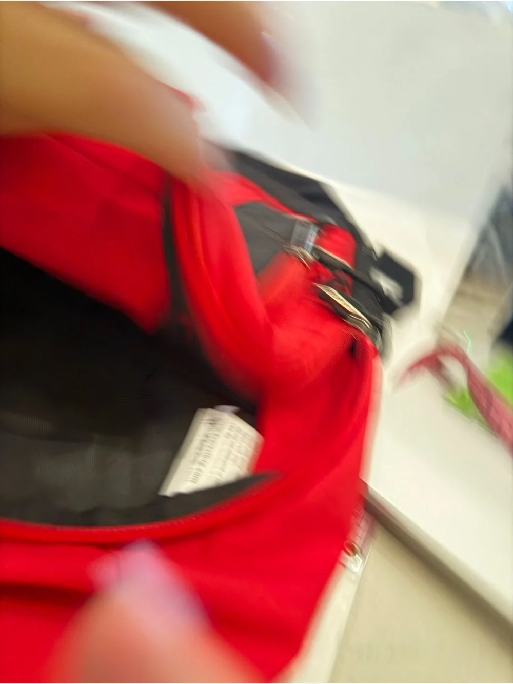 NWT Everest Mini Hiking Pack Red and Black Unisex Backpack